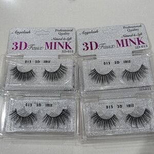 4 Pairs 3D Faux Mink Lashes